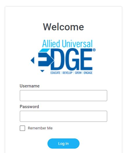 Visit <b>Allied</b> <b>Universal</b> <b>EDGE</b> – Platform → Overview Everything you need to <b>portal</b> (. . Allied universal edge training portal
